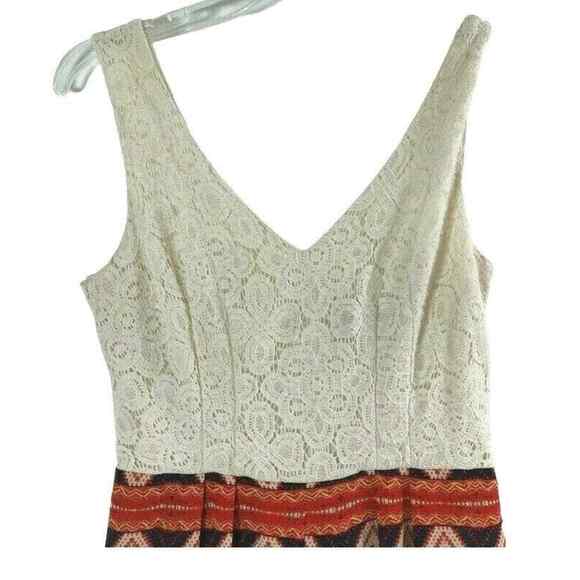 City Triangles‎ 1 Pc Jumpsuit Juniors 5 Romper Shorts V-Neck Lace Top - Picture 4 of 6